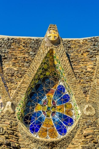 Barcelona The Guell Colony Gaudi Crypt