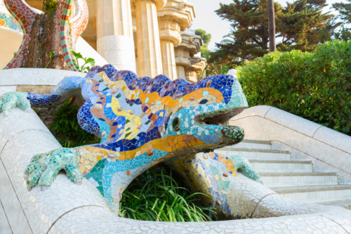 Barcelona Park Guell Gaudi