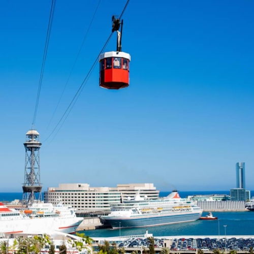 Barcelona cable car